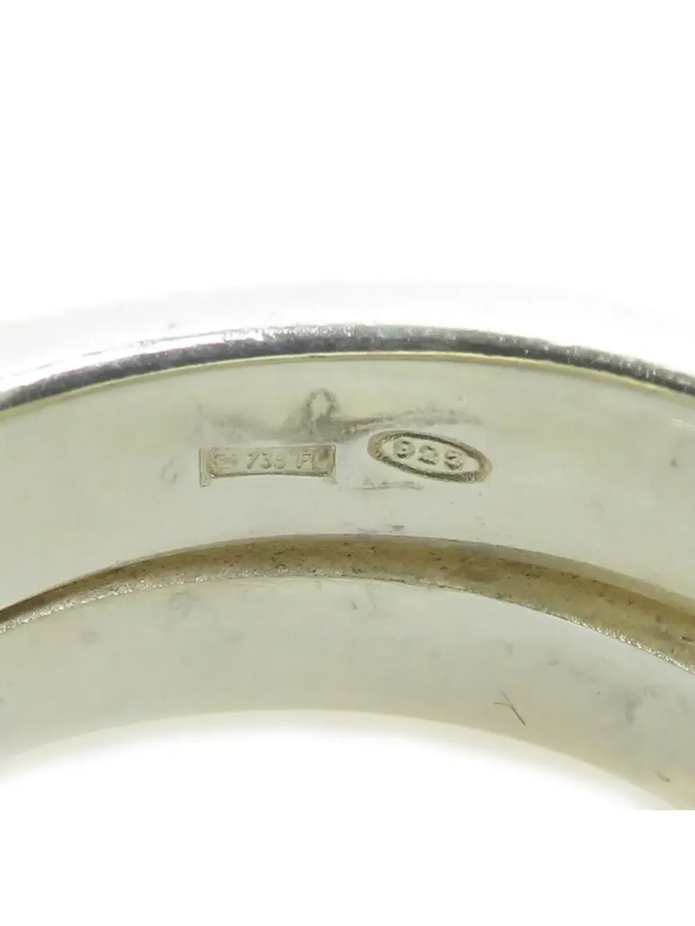 Auth Gucci G Logo Ring Silver - #307807G97B